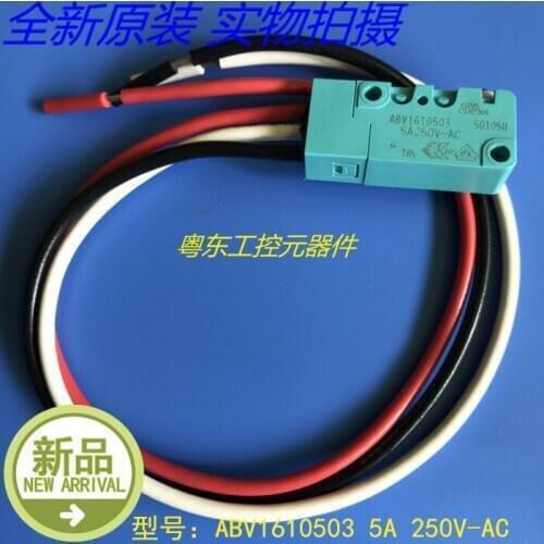 Original new 100% 5A250VAC ABV1610503 waterproof travel micro switch