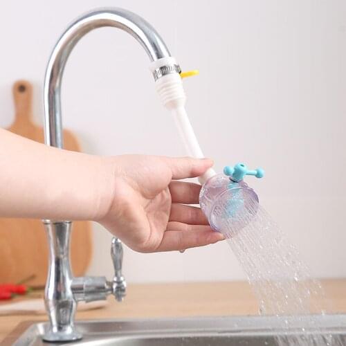 360 Degree Adjustment Shower Kitchen Faucet Extension Tube Bathroom Water Tap Filter Foam Double-frame Heater Filter Accessories