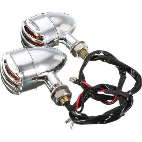 2pcs LED Turn Signal Light Motorcycle Motorbike Front Rear Universal Easy Install Riding Super Bright Blinker Plastic Waterproof