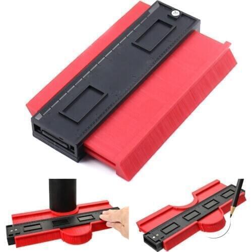 Widening Profiling Ruler Irregular Contour Gauge Woodworking Tool Radian Ruler Contour Gauge Shaper Auto Shape Duplicator