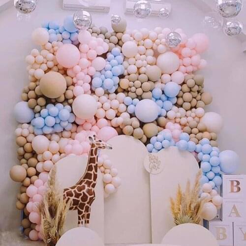 418pc Macaron Balloons Arch Garland Kit DIY Pastel Color Ball For Background Decoration Birthday Wedding Baby Shower Party Globo