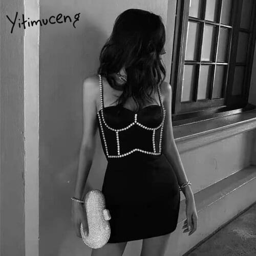 Yitimuceng Open Summer Dresses