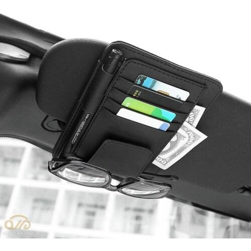 1 Piece Universal Car Eye Glasses Card Pen Holder Clip Car Styling Car Sun Visor Accessories