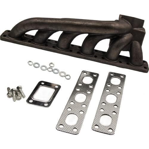 6 Cylinder T3 Turbo Exhaust Manifold FOR BMW E36 325 328 E46 E39 M50 M52 M52TUB20 1992-1999