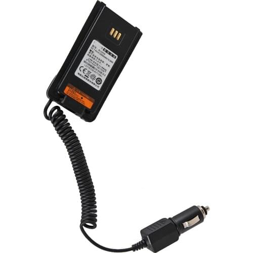 12V Radio Battery Car Charger Eliminator Adapter For Walkie Talkie HYT Hytera PD700 PD780G PD780 BL2006 7.4V 2500mah Battery