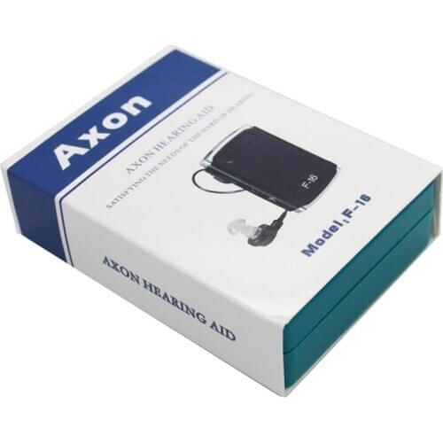 AXON F-16 Pocket High Power Wired Box Hearing Aids Voice Sound Amplifier Environmental Low Noise Hearing Aid Ear Health Care