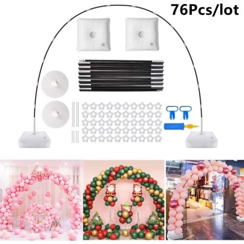 Balloon Arch Kit Balloons Holder Column Stand Birthday Party Balloon Chain Table Ballon Accessories for Wedding Decoration