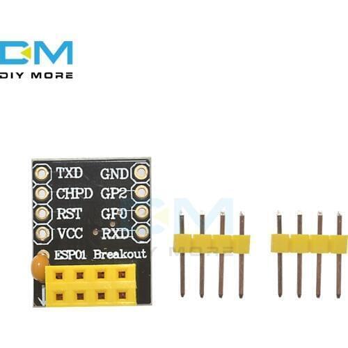 Diymore For ESP-01 Esp8266 ESP-01S Model Of The ESP8266 Serial Breadboard Adapter To WiFi Transceiver Breakout UART Module