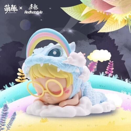 Blind box cute fun red hot little puff jungle secret series desktop decoration toy decoration popular gift authentic