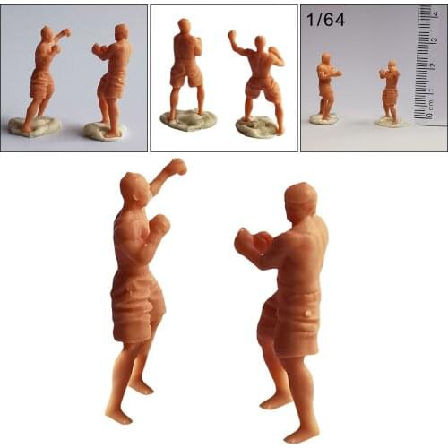 1/64 Decor People Street Sand Table Scenery Diorama Model for Children Toy Accs Character Figurine