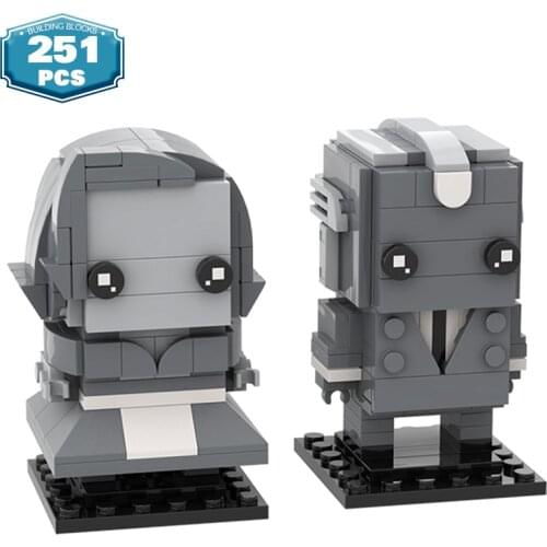 MOC Creator Expert Brickheadz Sterne Filme Character Character Image Scarlet Witch Building Block Model Ideas Children Toy Gift