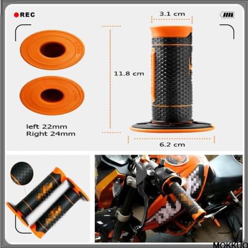 Motorcycle Dirt Pit Bike racing plastic Rubber Grips Handle Grip for KTM 150SX XC 200XCW 200EXC XC 250SXF 250SX