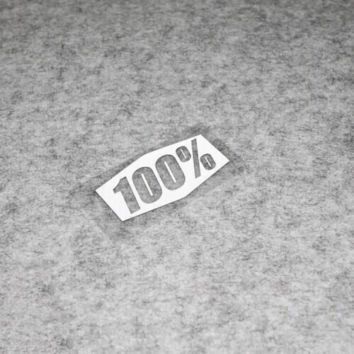 NO.S004 100% Sign Emblem Trend Motorcycle Reflective Sticker Helmet Decals Waterproof Car Stickers and Decals