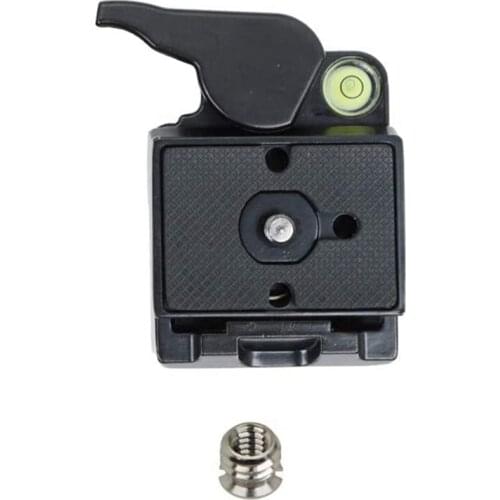 New 323 RC2 Quick Release Plate Adapter, Rapid Connect Adapter for Manfrotto Monopod, Tripod, or Other Ball Head and Tripod