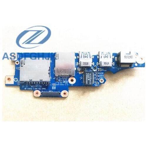 FOR Clveo Sager P650SE 15.6" Genuine Laptop USB Port Board 6-71-P6503-D03 100% Test ok