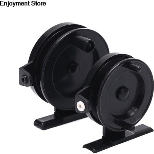Plastic Ice Winter Fishing Reels For Fly Fishing Reverse Spinning Braking Gram Wheel Fishing Tackle Tools Spinning Reels