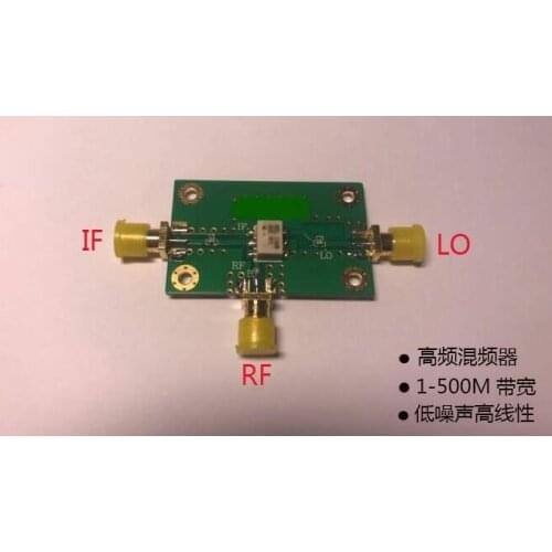 RF Double-balanced Mixer 1-500M FM AM Wave Mixing Microwave Up-down Conversion