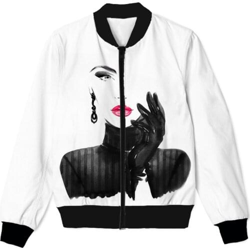 REAL American SIZE Style High Fashion Womxn 3D Sublimation print boomer Zipper Up Jacket plus size 4XL 5XL 6XL