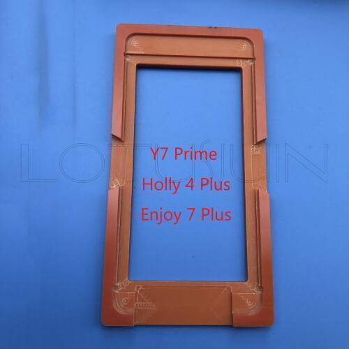 Precision cutting PF Glue Mould LCD screen glass Mold Holder for Y7 Prime; Holly 4 Plus ; Enjoy 7 Plus