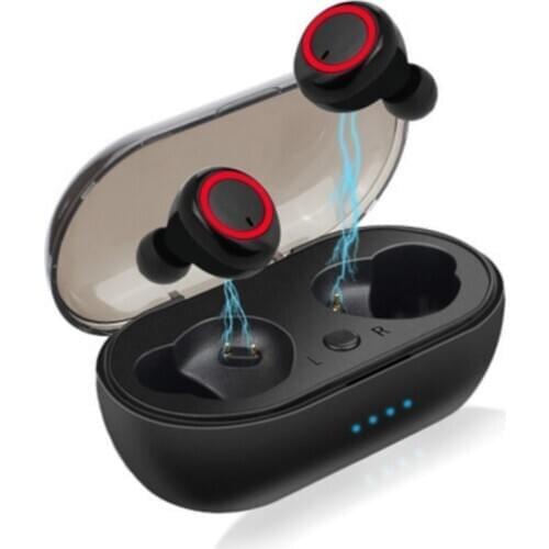 SZBQC A2 TWS Wireless Bluetooth 5.0 Earphone Stereo Earphone Mini Earbuds Sport Waterproof Handsfree Head set with Mic