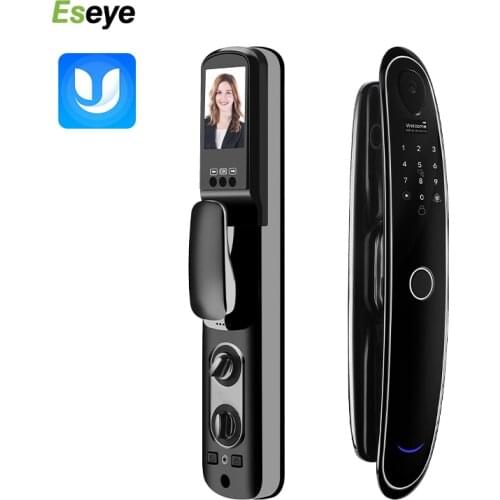 Eseye Fingerprint Smart Door Lock WIFI USmart Go App Wireless Access Control Lock Remote Password Digital Unlock Security Lock