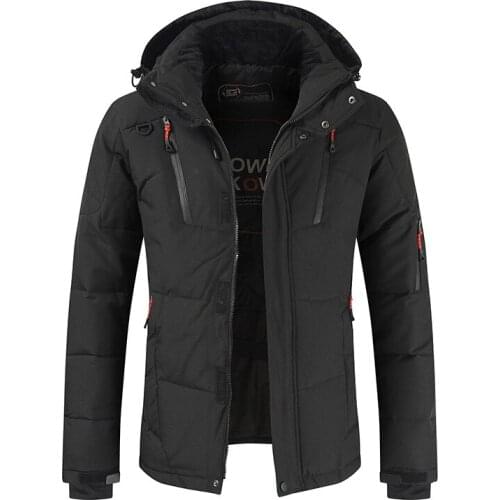 Snow Down Jackets Men Winter Thick Warm Thermal Parka Coats Outdoor Windbreaker Mountain Skiing Snowboard Trekking Hiking Jacket