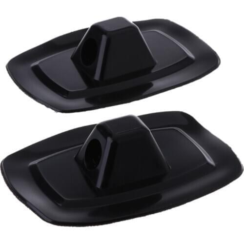 2pcs Fishing Inflatable Boat Kayak Safe Drag Rope Buckle Hook Button Motor Stand