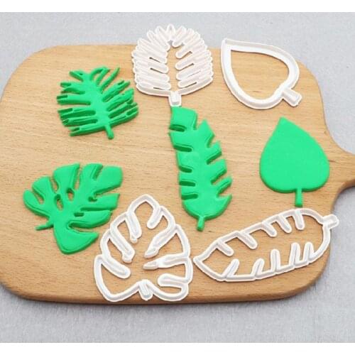 4pcs Cake Mould Cake Decorating Tools Baking Mold DIY Cooking Cake Makers Tool Household Kitchen Supplies Bakeware Cookie Tools