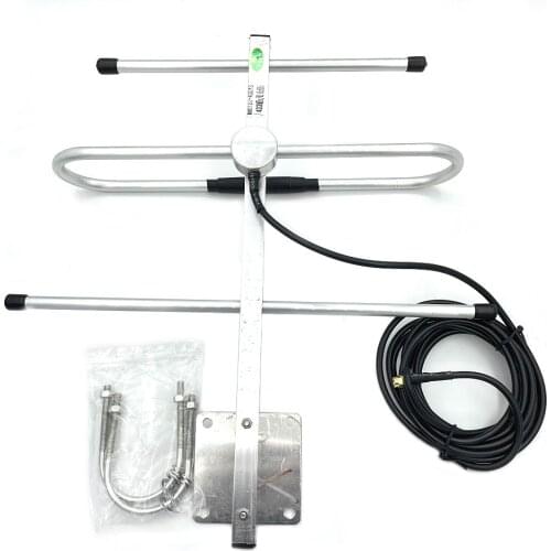 Yagi Antenna 6dBi UHF 433MHz SMA Male Connector 3M Cable RG58 Outdoor Antenna for Ham Radio TH-UV8000D UV-82 UV-5R BF-888S