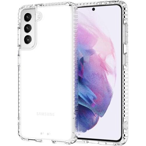 S21 Ultra Case, Shock-Absorbing Corners Scratch Resistant Flexible Bumper Clear Case For Samsung Galaxy S21 Plus / S21 Cover