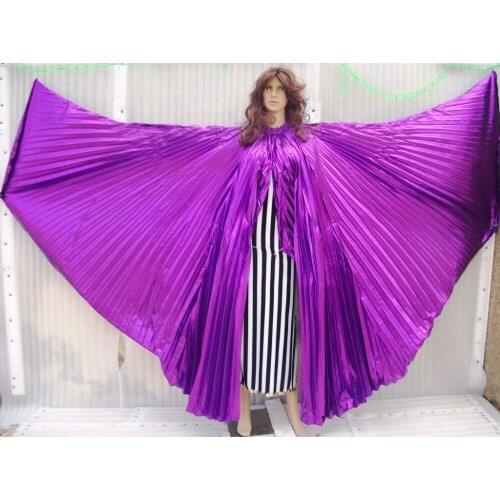 [ Fly Eagle ] Belly Dance Costume Isis Wings Purple HOT ON SALE LOW PRICE