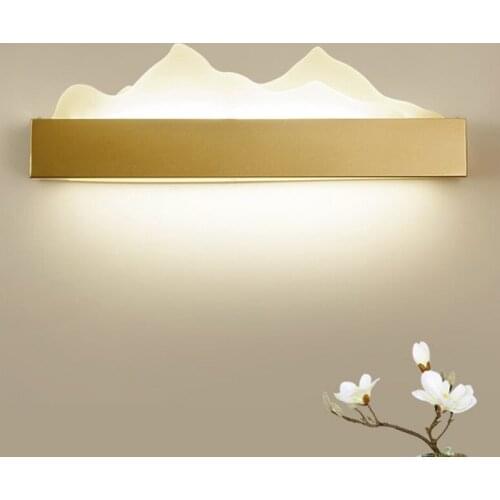 Nordic led stone wall light bathroom light abajur espelho home deco living room lamp bedroom
