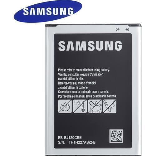 Original Samsung Battery for Samsung Galaxy J1 2016 J120 Galaxy Express 3 EB-BJ120CBU EB-BJ120CBE With 2050mAh