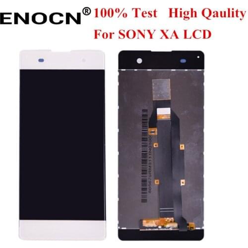 ENOCN 5.0'' Original LCD For Sony Xperia XA F3111 F3113 F3115 LCD Display with touch Screen display Digitizer Assembly LCD