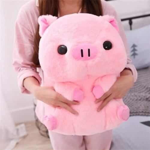 Plush Stuffed Toys Plush Doll Toy Pet Pillow Animal 40cm Lovely Round Pig Plush Toys Kids Pillow for Girls