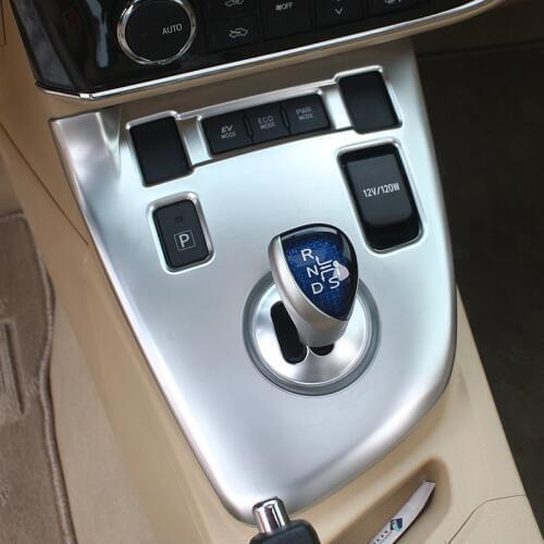 1pc for Toyota corolla HYBRID 2016 Gear Decorative panel Cup holder Decorative frame sticker