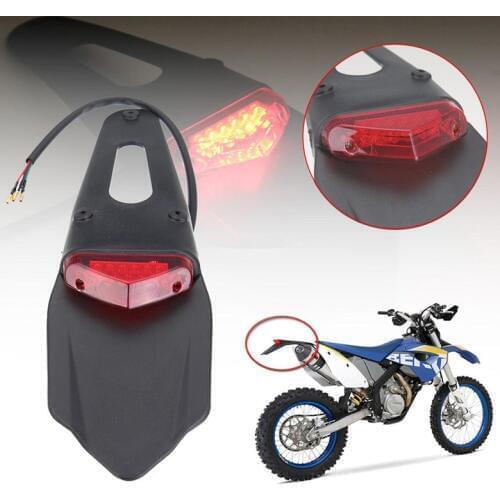 Polisport Motorcycle LED Tail Light&Rear Fender Stop Enduro taillight MX Trail Supermoto KTM CR EXC WRF 250 400 426 450
