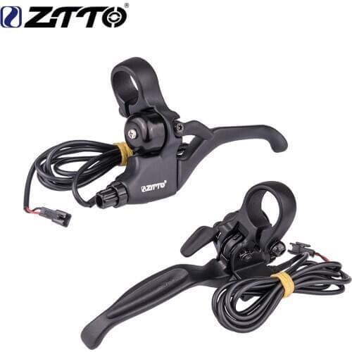 ZTTO 1 pair EMTB Brake Lever Electric bicycle Hall sensor Power off Brake Disc Brake Handle Aluminum Alloy lever Handlebar Pair