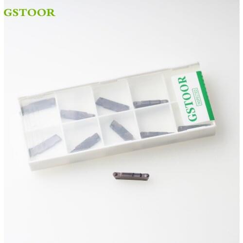 10PCS MRMN250-M GMH25 Grooving Carbide Inserts CNC Lathe Cutter Cutting Slotting Turning Blades For Stainless Steel