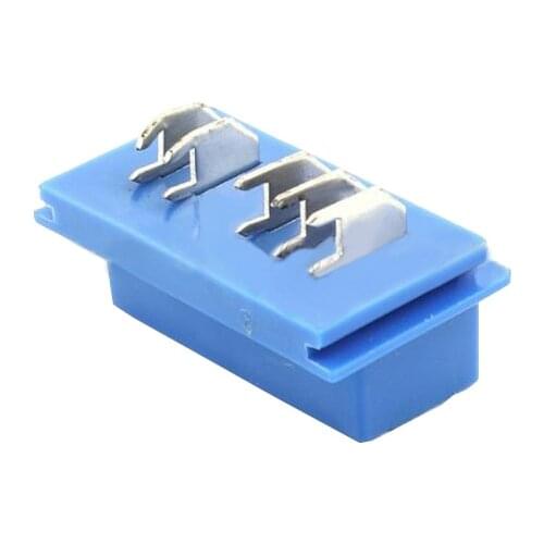 5 sets 5-hole blue car high current connector connector plastic shell sheath PCB pin holder DJ70520A-6.3-10