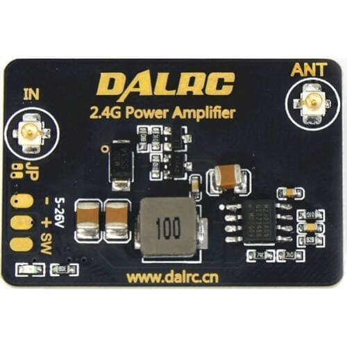 DALRC 2.4GHz 8dBm remote transmission power Amplifier distance extender for DJI Phantom 2/FUTABA/Frsky