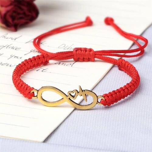 Fashion Infinite Braided Bracelet Multicolour Handmade Rope For Women/ Men Adjustable Jewelry Charm friendship Bracelets&Bangles