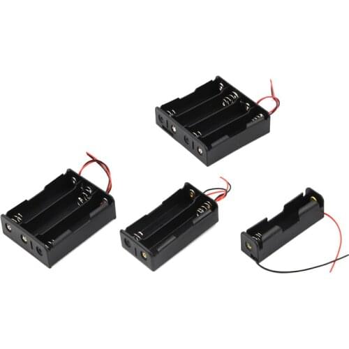 New 18650 Power Bank Cases 1X 2X 3X 4X 18650 Battery Holder Storage Box Case 1 2 3 4 Slot Batteries Container with