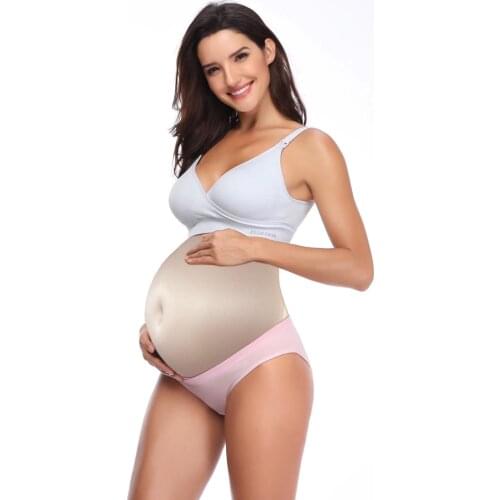 Fake Pregnant Belly Style, Suitable for Male and Female Actors. Cotton Pregnant Women Fake Belly, Transsexual Fake Pregnan