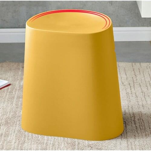 Petit Tabouret Nordic Kids Chairs Family Living Room Multi-functional Storage Of Thick Plastic Bench Table Stool Bucket Chair
