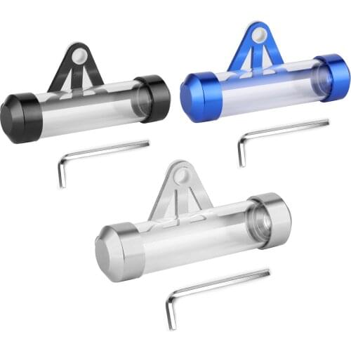 Universal Motorcycle Tube Tax Disc Cylindrica Frame License Holders Storage Motorcycle Accessories