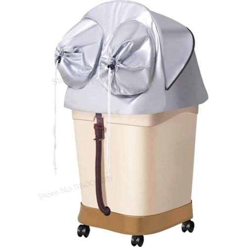 Foot bath barrel foot bath automatic footbath electric massage heating high depth barrel foot therapy constant temperature home