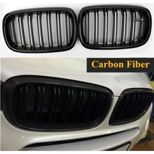X5 F15 carbon fiber ABS kidney bumper grille for BMW X6 F16 2015 2016 2017 2018-IN