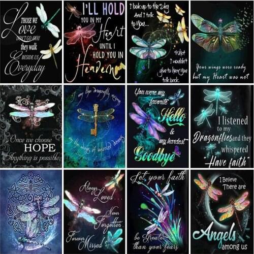 5D Diamond Painting Cross Stitch Text Words Full Drill Square Diamond Embroidery Decoration For Home Gift