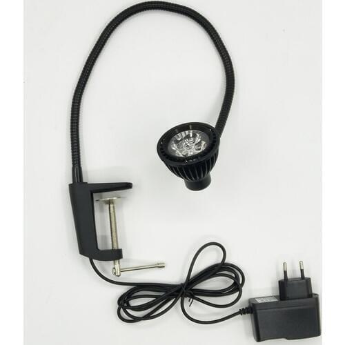 5W 110V 220V Gooseneck Led Clamp Lamp